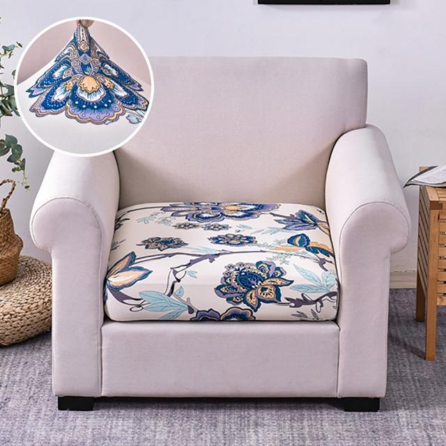 Printing Sofa Seat Cushion Covers Stretch Sofa Covers Decorator for Home Banquet Living Room Corner L-shape Sofa Seat Slipcovers Plus Size S-1pc 3335₽