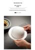Ceramic Stewing Pot with Lid - Sea Cucumber, Abalone, and Dessert Bowl Plate for Private Kitchens and Restaurants.