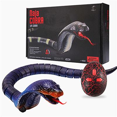 Remote Control Cobra Tongue Retractable Electric Infrared Remote Control Simulation Rattlesnake