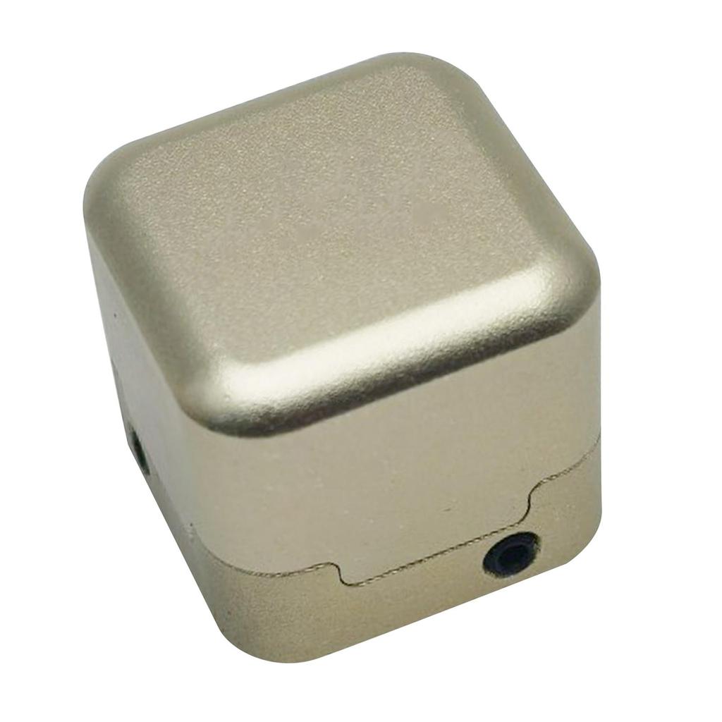 Pool Chalk Holder Square Small Aluminum Alloy Portable Billiard Chalk Carry Case Storage Box Container Billiards Accessories
