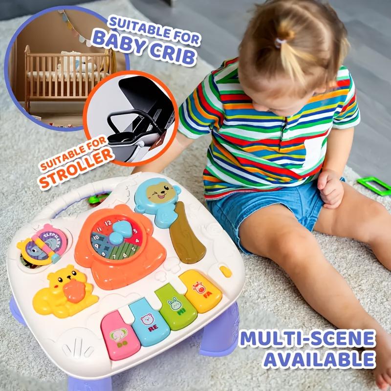 Baby Multifunctional Game Table, Animal Sound Learning Piano Keys, Cognitive Development Toy, Parent Interaction Must-have