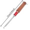 Magnetic Screwdriver Handle Wooden Ergonomic Handle Anti-Slip Bit Holder  For Home Use