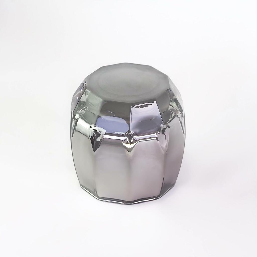 PROGRESS Rocks Glass Tumbler Processed Using Space Development Gift Box Luxury Glass with a Mellow Flavor for Cocktail [Titanium Technology] Included,