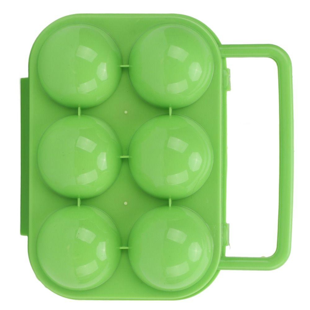 3 Pcs Sturdy Shockproof Egg Storage Carrier ABS Egg Holder Durable Egg Container  Outdoor Camping