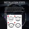 38cm Car Steering Wheel Cover Universal Bling Bling Diamond Rhinestones Elasticity Interior Car Accessories for Four Seasons