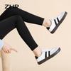 ZHR Women's Retro Platform German Trainer Sneakers A108