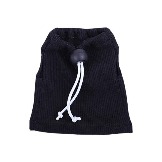 

Одежда для ящериц Yousheng Без рукавов Дышащая Регулировка пряжкой Нарядная футболка-жилет для ящериц Верхняя одежда для питомцев Повседневная одежда S чёрный