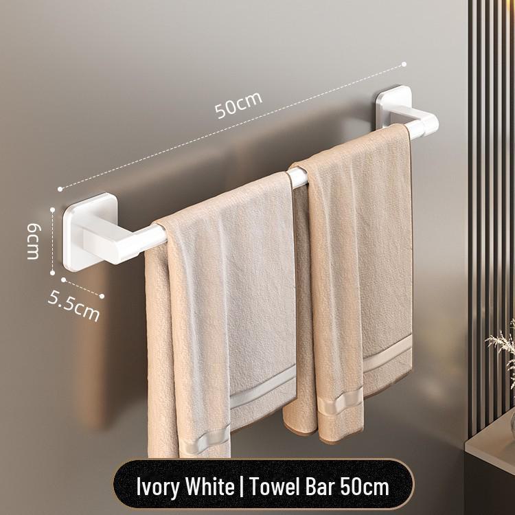 Pistolengrau Raumaluminium Stanzfreier Einzelstangen-Handtuchhalter mit Doppelgeländer für Badezimmer