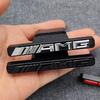 NN-3D ABS Car Styling Front Grille Badge Sticker Decorative Accessories for AMG Mercedes Benz W211 W212 W213 W177 GLA CLA W210