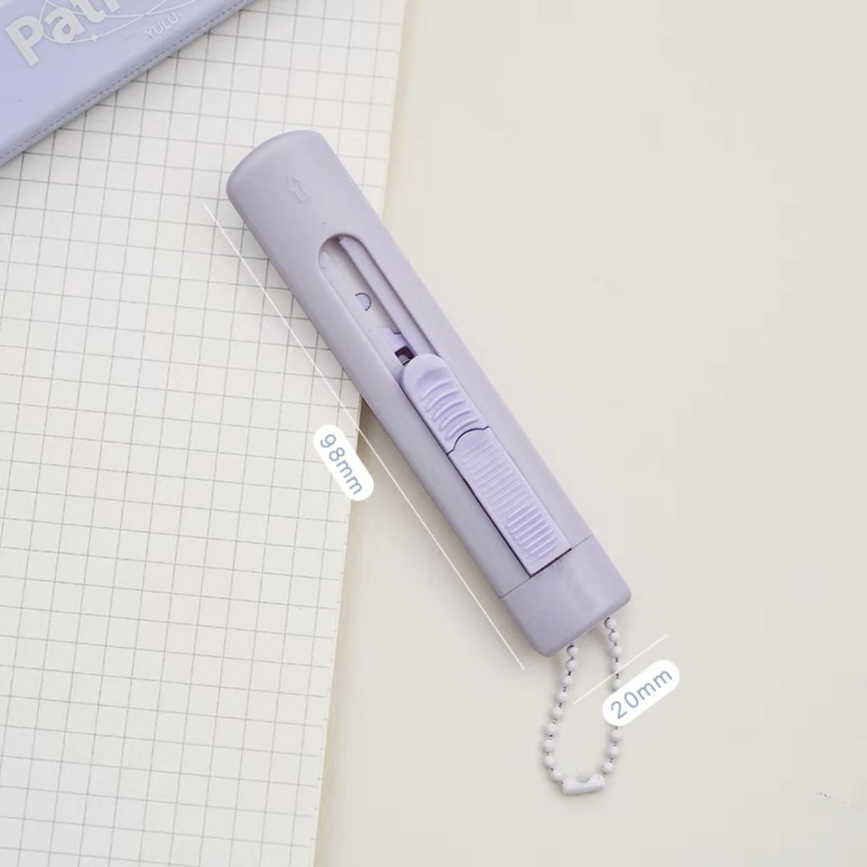 

1 шт. Моранди цветной нож для инструментов портативный размер керамическое лезвие безопасный резак упаковочные инструменты офис школа бытовые