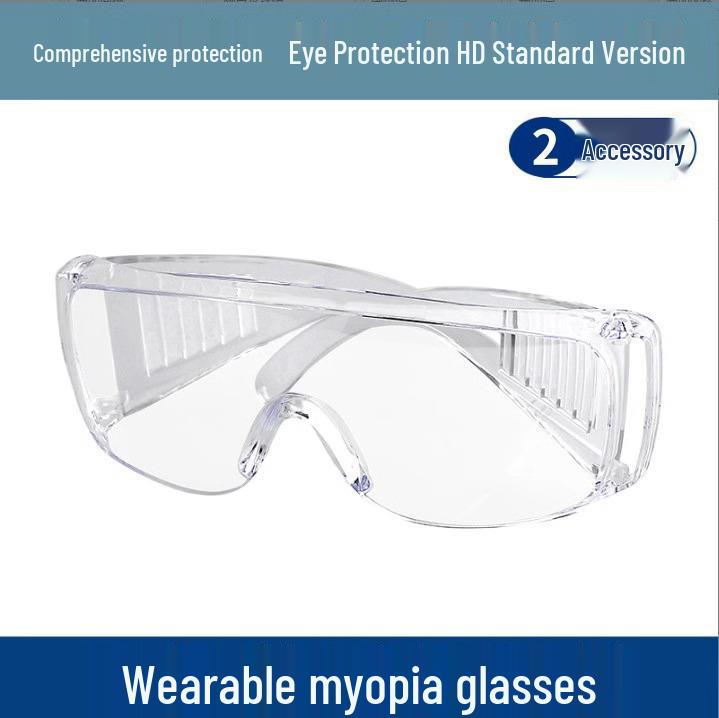 Ochranné brýle proti zamlžování a prachu pro muže a ženy - Větruodolné a pískuodolné průmyslové brýle
