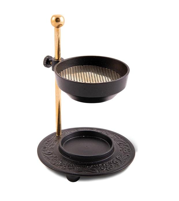 

TreegoArt Incense Resin Burner Dhoop Dhuni Burner Incense Holder Incense Censor for Home Décor - Pack Of 1 (4 inch Height) 4 Inche Height чёрный