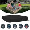Sandpit Cover Waterproof Dustproof UV Protection Square Pool Cover with Drawstring for Sandpit, Toys and Furniture/YY
