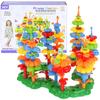 Construction Blocks for Building a Garden Flowers Garden Puzzle 124pcs.