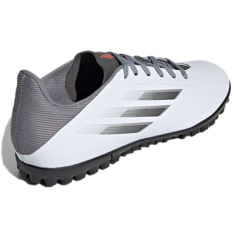 Adidas X Speedflow .4 Comfortable TF (Rubber Studs) Non-Slip Durable Soccer Shoes Men Soccer Shoes White Black FY3335