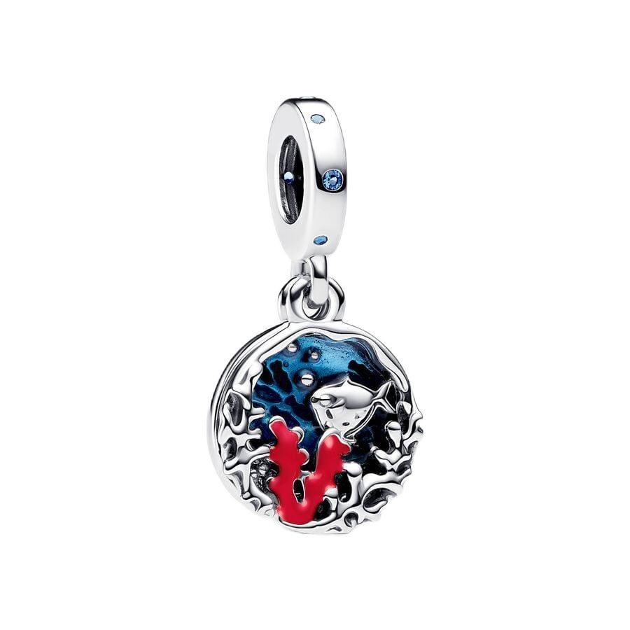 New Copper Charm Fit Original Bracelet Accessories Women Jewelry Blue Ocean Series Cruise Ship Octopus Sea Shell