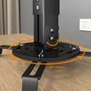 Adjustable Projector Ceiling Mount Universal Fit Extendable Height 25-35cm Metal Material Concealed Screws Design