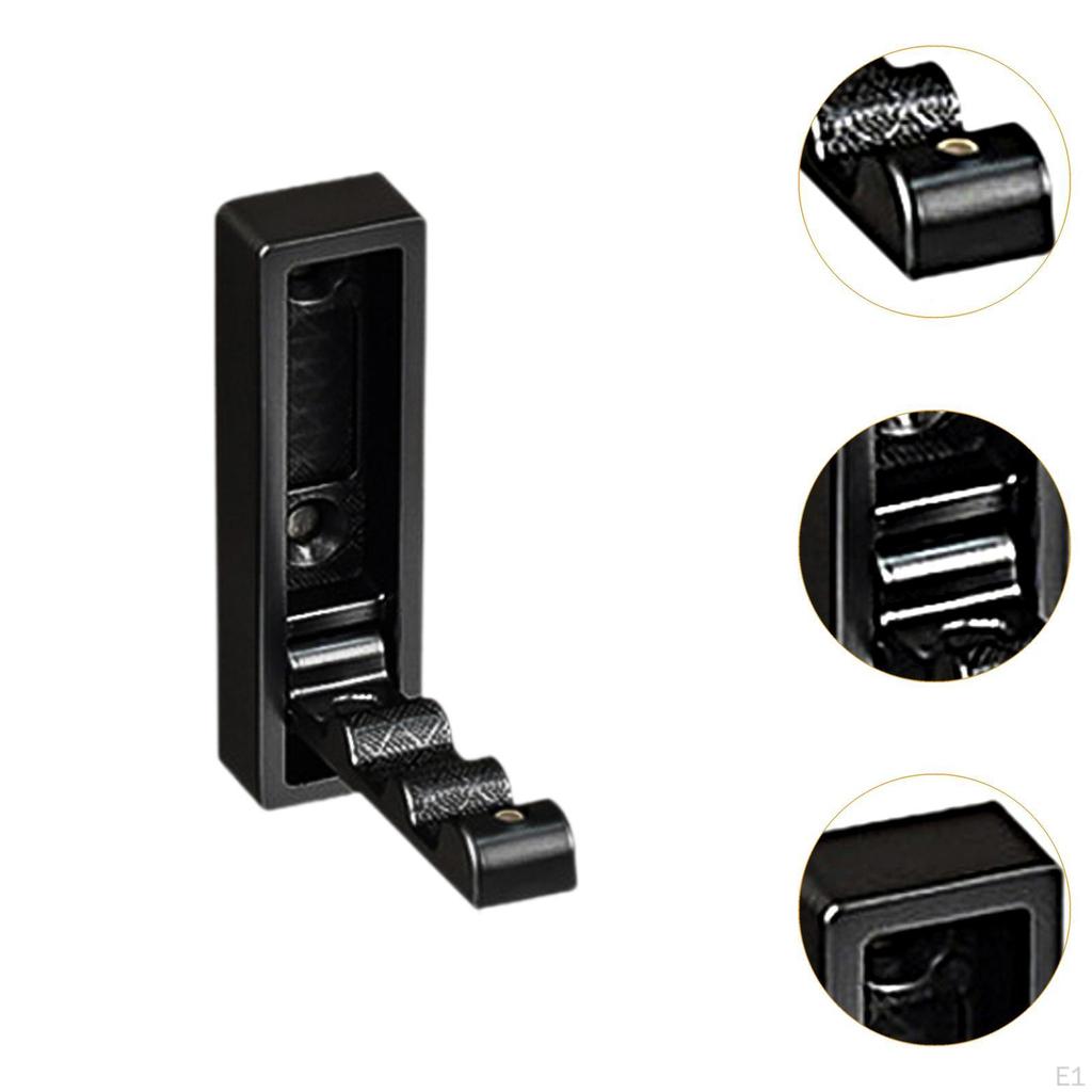 Compact Wall Hook for Organizing Scarves and Bags