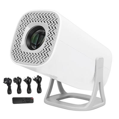 Small Portable Projector 1080P FHP 4K WiFi6 BT5.4 180 Degree Flip Home Video Projector