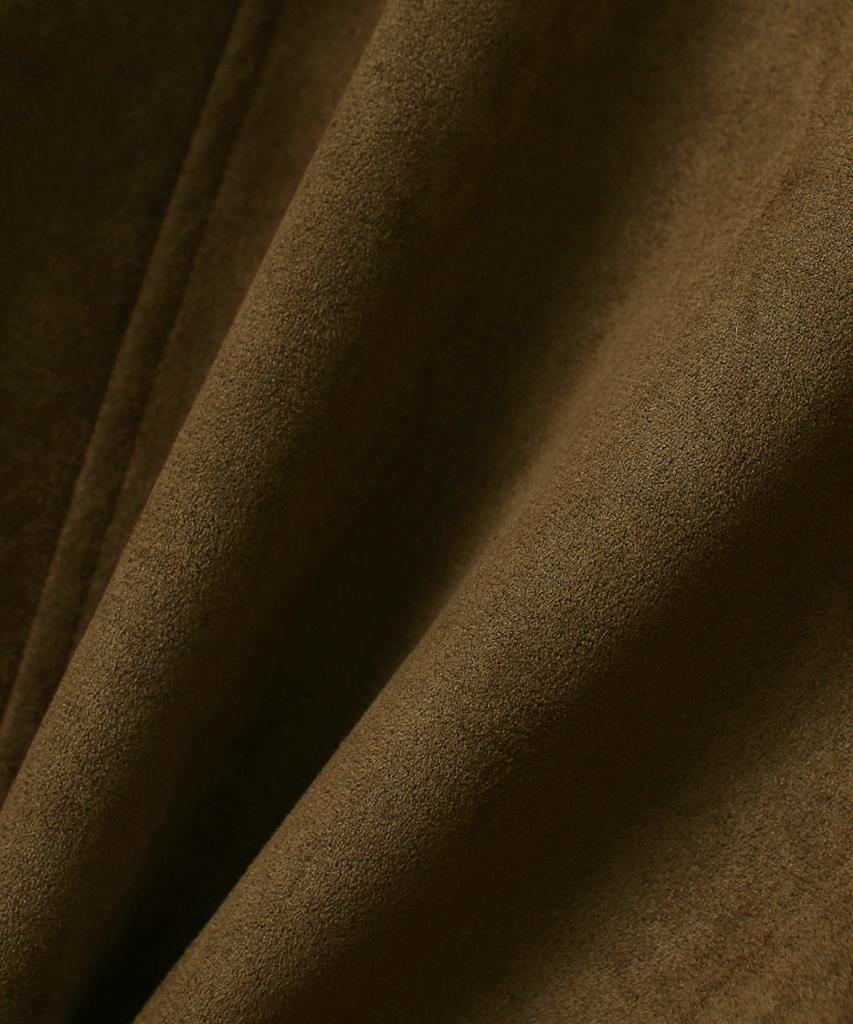Mood Inside William Suede Harrington Jacket_Brown
