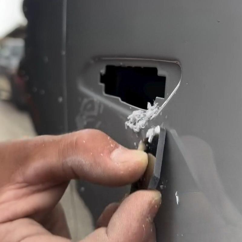Auto Polierpunkt Reparatur Schaber Läuferlack Lackentfernung Folienreinigung Harte Oberflächenflecken Staubbehandlung Schaberwerkzeug