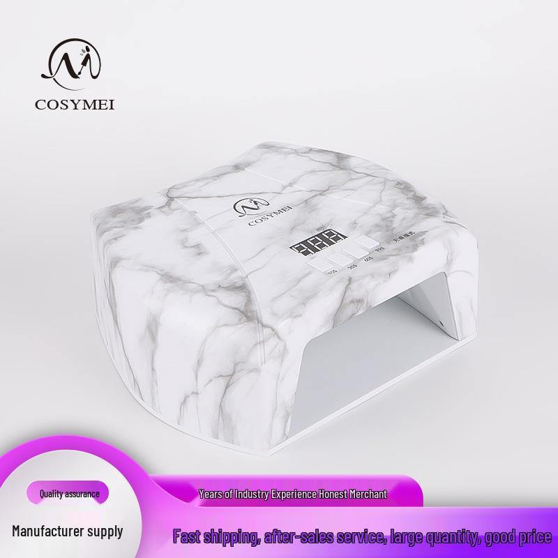 Portable LED Blue Smart Induction Manicure Lamp with Quick-Dry Gel Curing & Four-Speed Timer