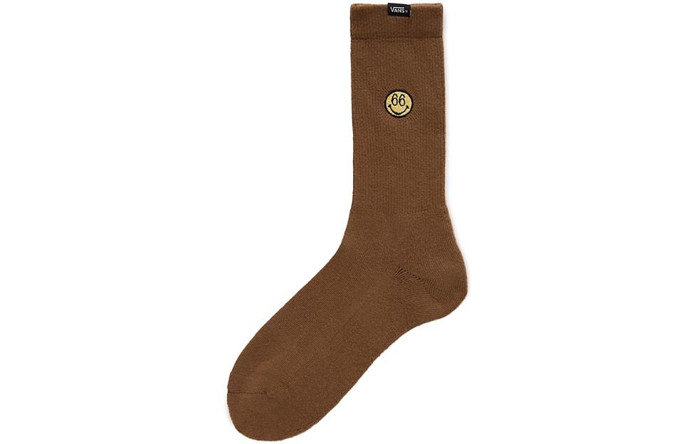 Vans DUSKER Crew Socks Unisex Brown VN0008NP0E0 5.5-8