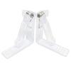 8Pcs Triangle Table Cover Clamps Windproof Anti-crack Sturdy Universal Tight Fixed Daily Use Tablecloth Clamps Holder for Party