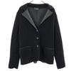 Made In Italy Wool Blend Long Sleeve Tailored Jacket Women Used