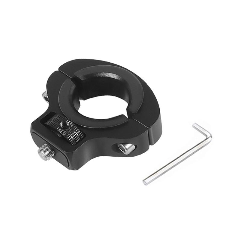 Aluminum Alloy Action Camera Handlebars Mount For Most Models for Outdoor Adventure and Commuting