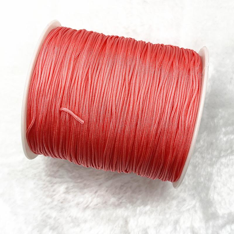 10Meters/lot 1.0mm Nylon Cord Thread Chinese Knot Macrame Cord Bracelet Braided String DIY Tassels Beading String Thread
