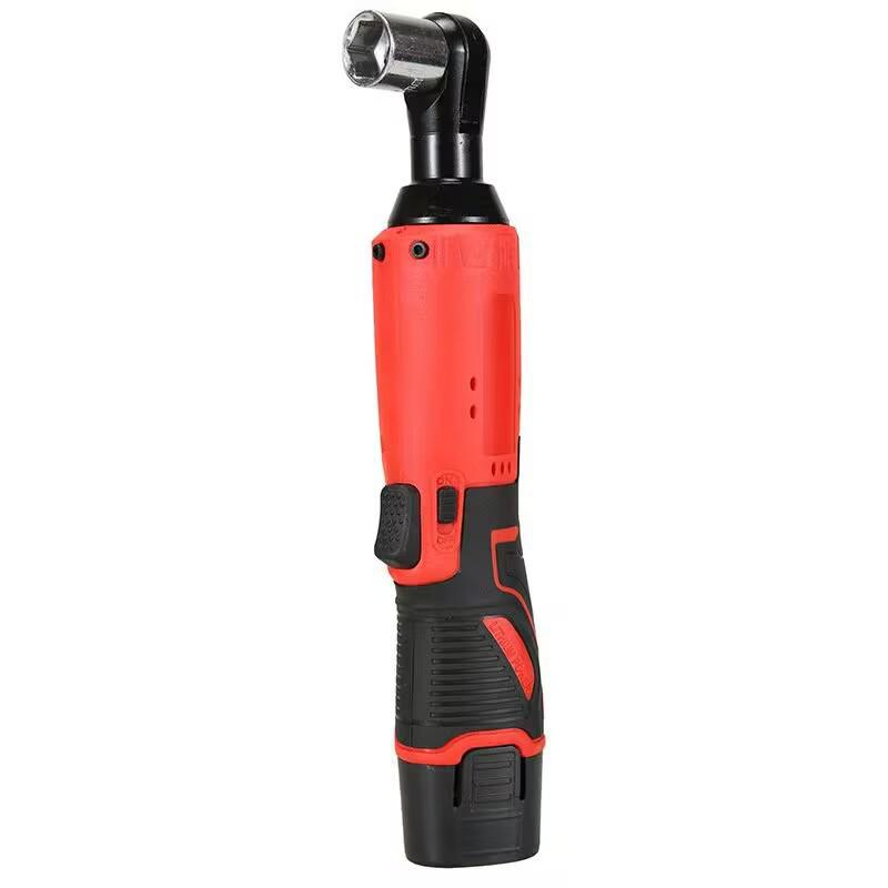 Electric 90° Right Angle Ratchet Wrench with Lithium Battery