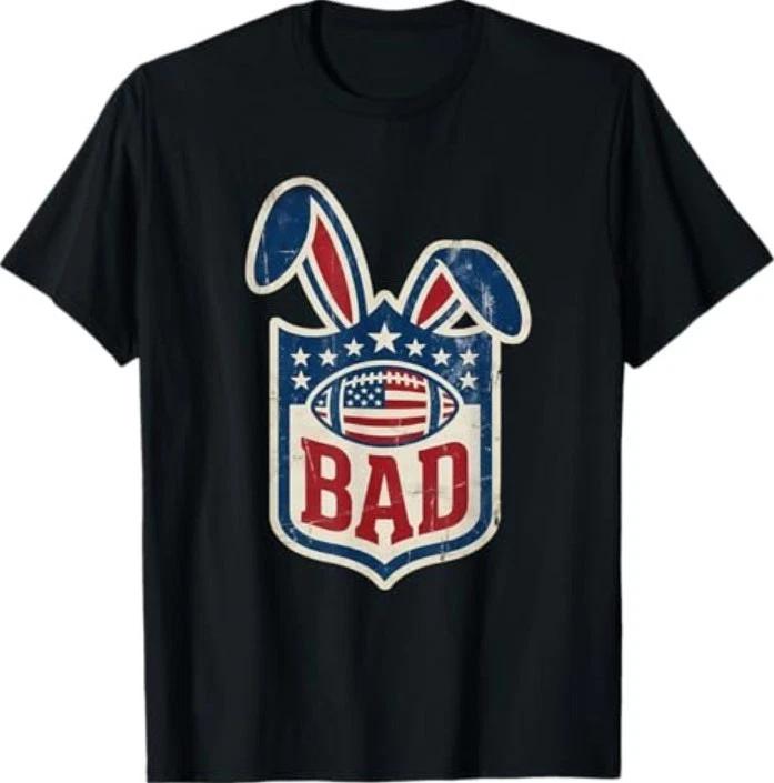 American Football Rabbit Old School T-Shirt 4XL