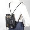 Burberry Quilted Lola Mini Backpack Backpack Daypack 80538151 TB Logo Black Leather Women Used