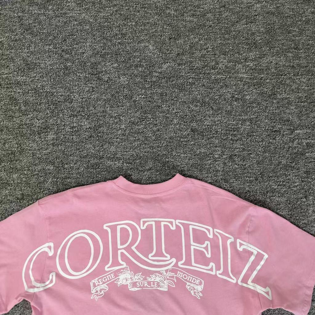 Corteiz Unisex European-American Street Style Loose Pullover Round-Neck Autumn Knitwear