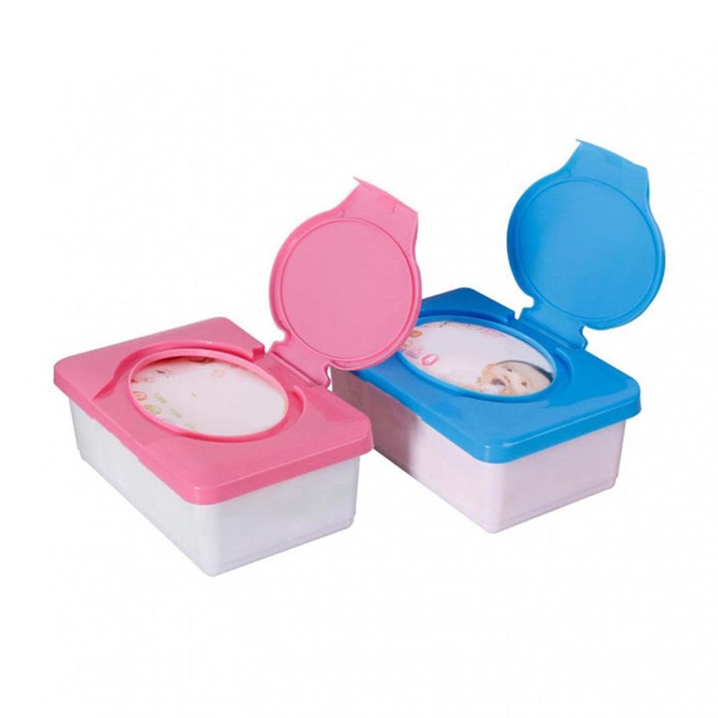 Home Hotel Dustproof Waterproof Refillable Napkin Dispenser Bedroom Bathroom Napkins Box with Lid Case Organizer