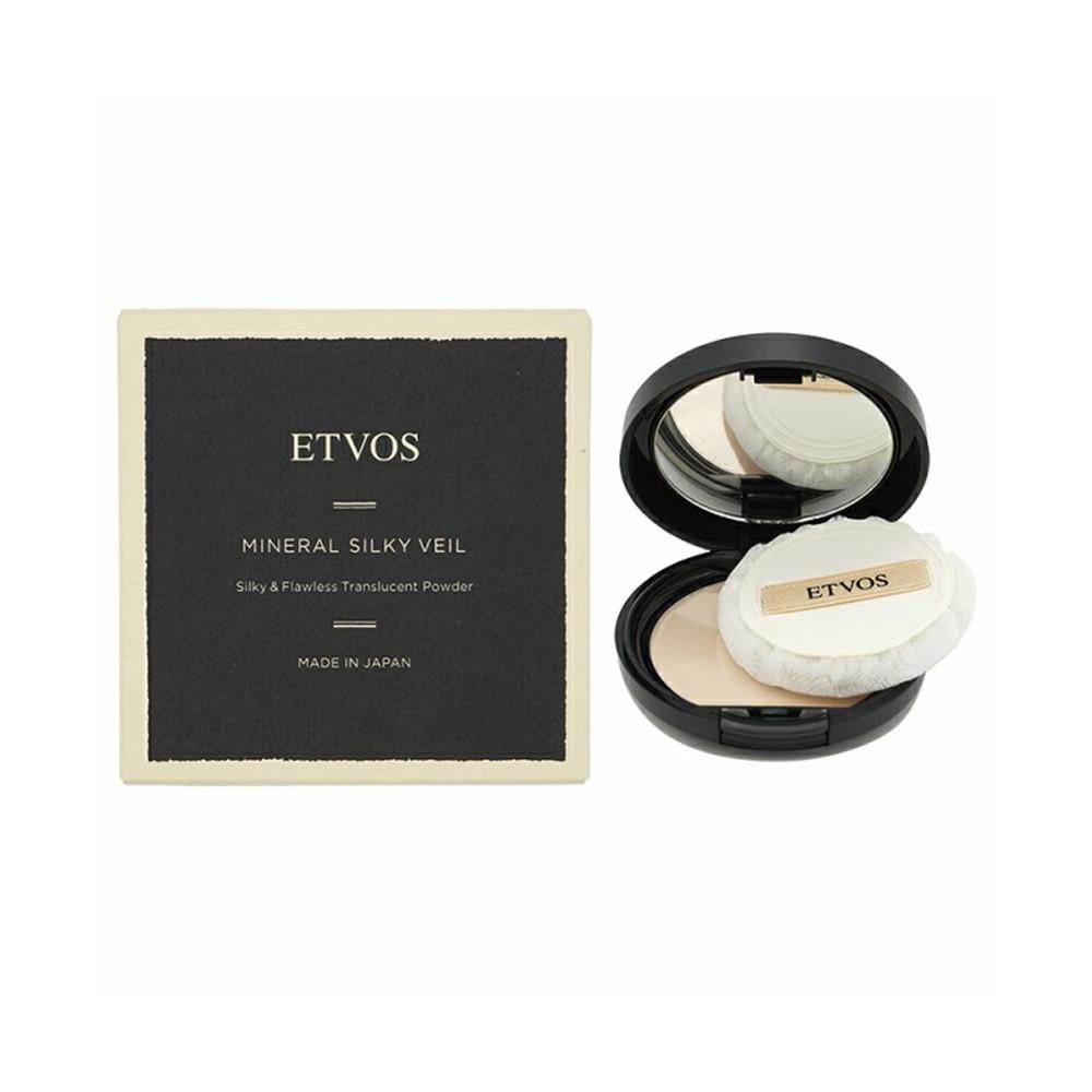 Etvos Mineral Silky Veil Face Translucent Powder Refill with Puff 7g