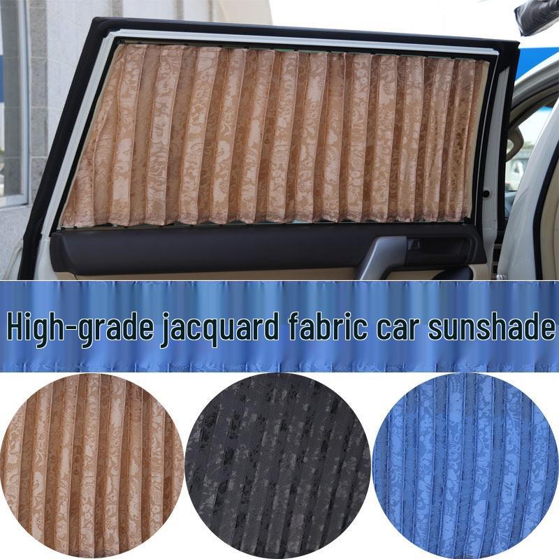 Toyota Alphard Vellfire Sunshade Car Window Curtains, Embroidery Jacquard, 10/20/30 Series, Sun Protection.