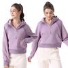 Uarun Women's Loose Fleece Yoga Hoodie