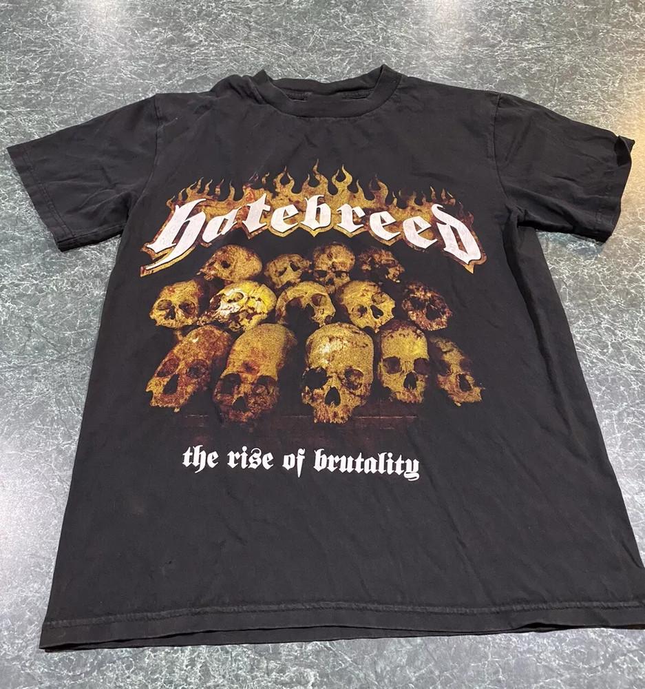 Hatebreed Группа Тяжелый Хлопок Черный Цвет Размер S-5XL Футболка Унисекс Футболка XXXXL