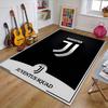 Juventus Dywan z nadrukiem do sypialni salonu wystroju domu Dywany Mata Mata antypoślizgowa Dywanik przy łóżku