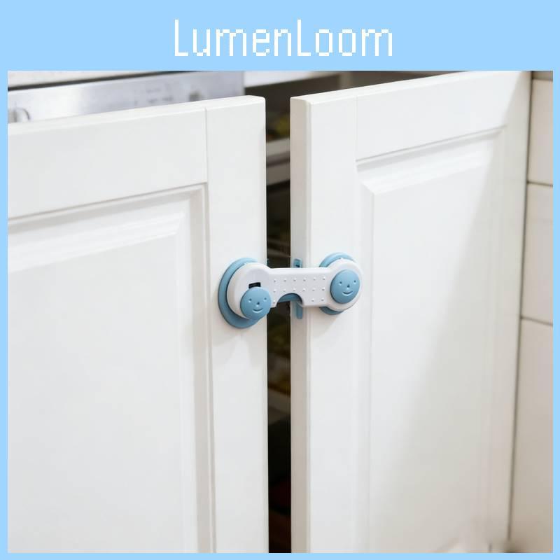 Kindersicherungsriegel für Schränke und Schubladen Unsichtbares Schloss für Babyproofing Haushaltssicherheit