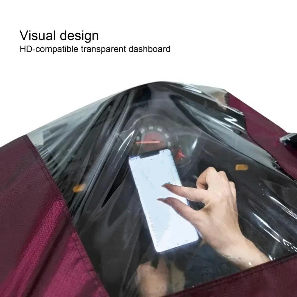 Waterproof Construction Waterproof Coat Thickened Material Full Body Poncho  Electric Scooter