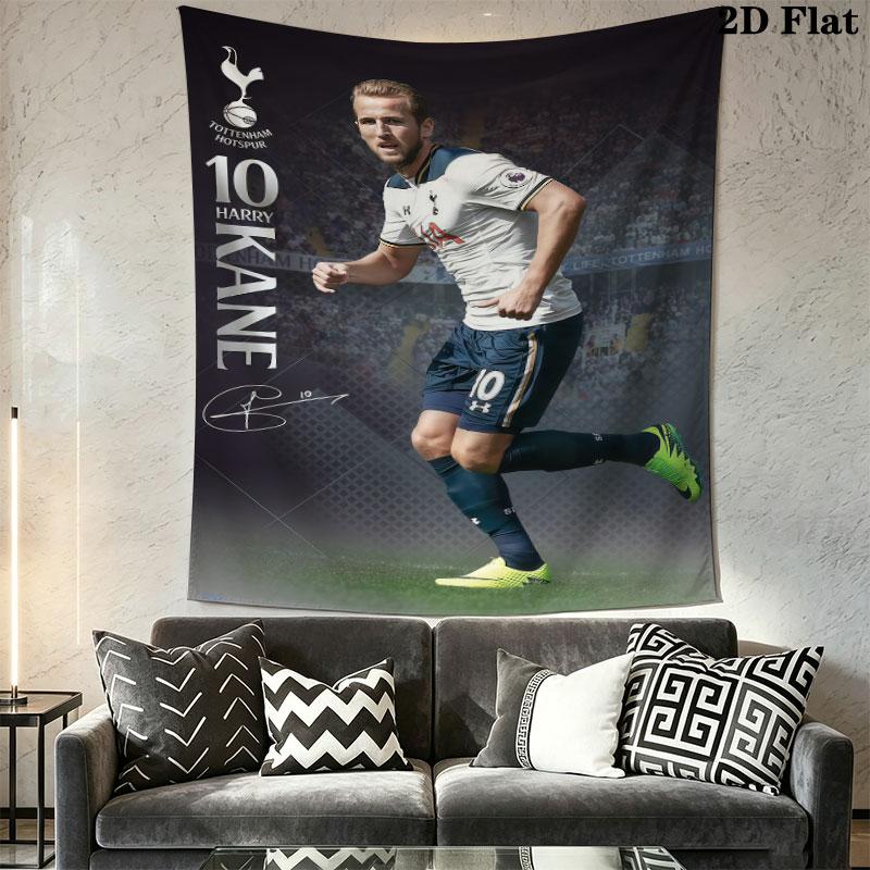 Harry Kane King  Wall Hanging Printed Fabric Blanket Decorative Tapestries for Bedroom Living Room Home Decor