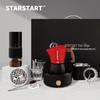 STAR-START Double-Valve Moka Pot 10-Piece Gift Set