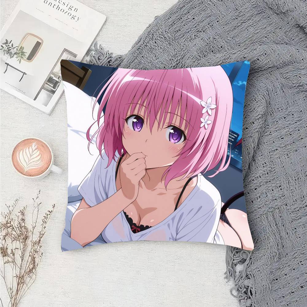 To LOVE-Ru Anime Pillow Case Sofa Cushion Cover Room Home Decoration