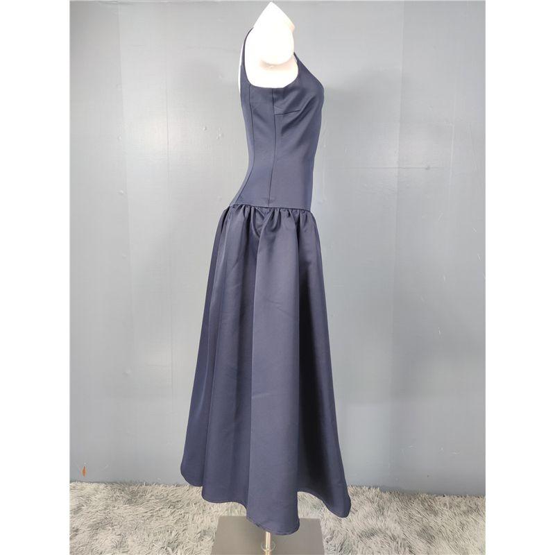 Foreign Trade Order Slim fit Slimming Personality Elegant Beautiful Sling Fashion Summer New Ins Summer White Dress