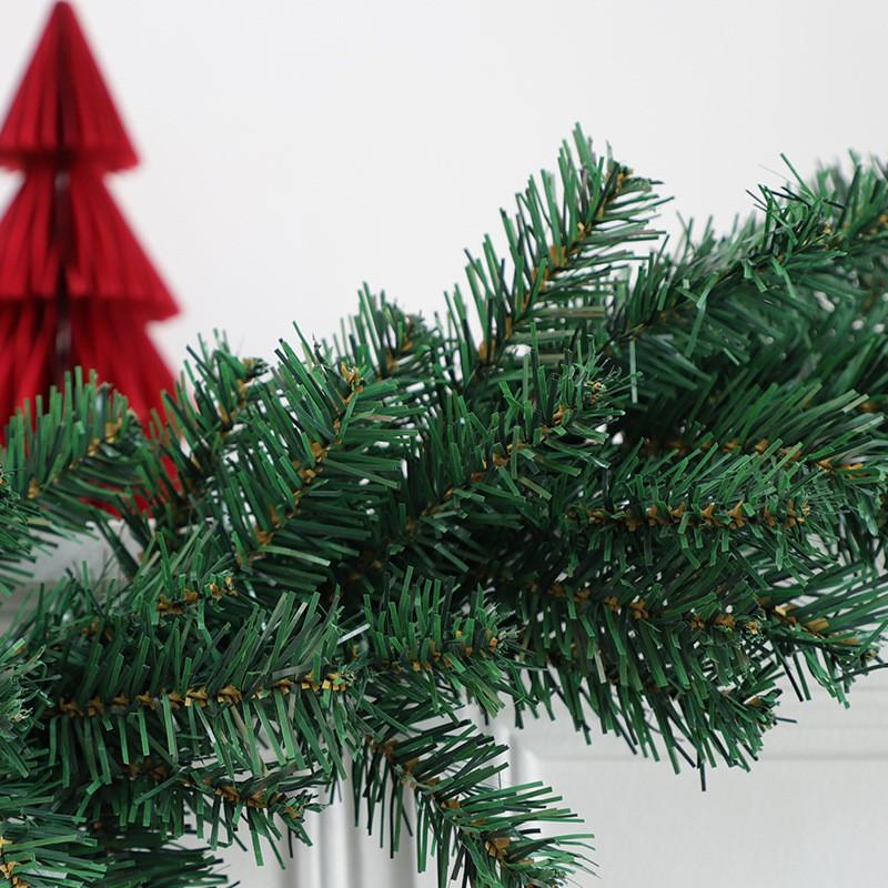 2.7M Thick Christmas Garland DIY Xmas Wall Door Hanging Decoration PVC Wreath
