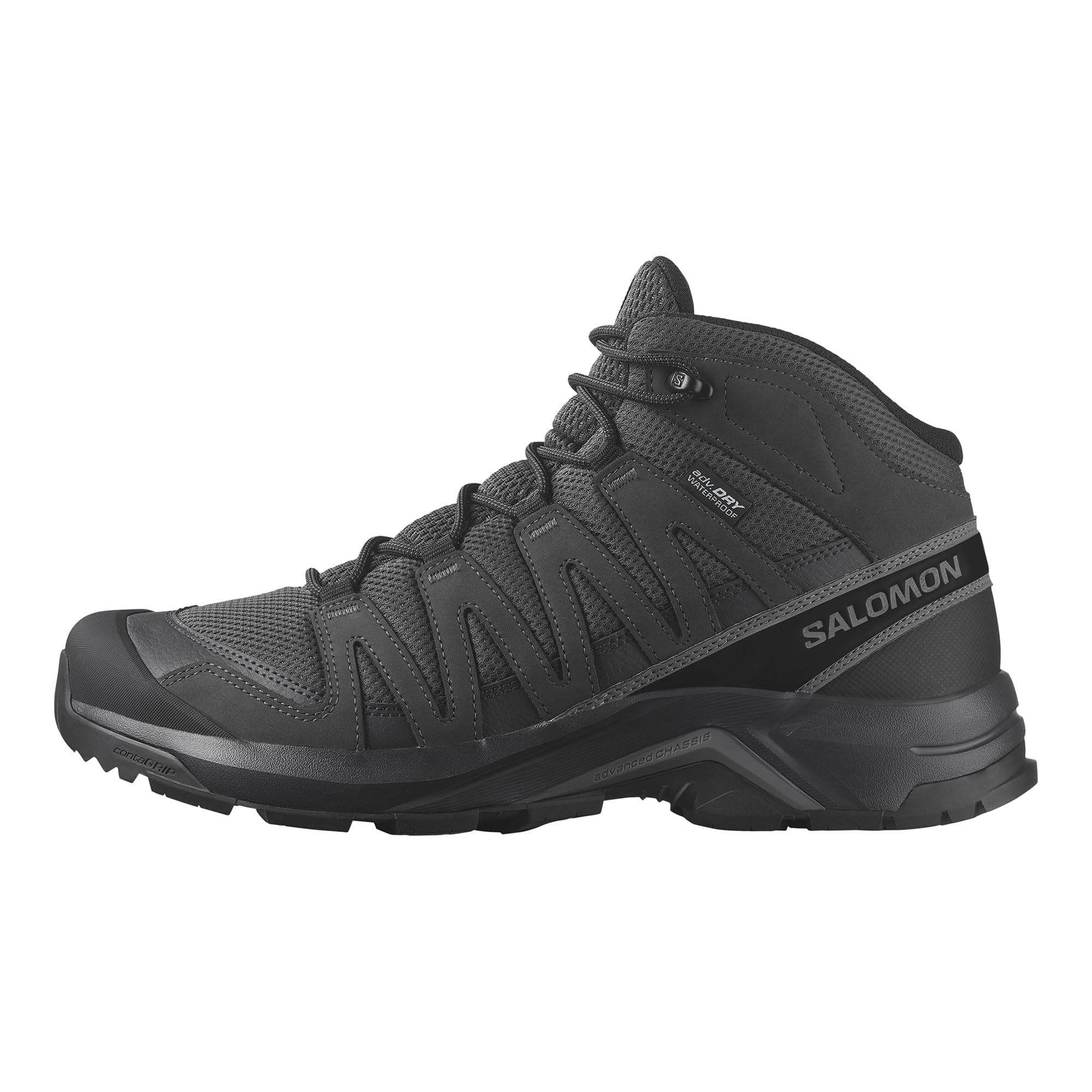 

Salomon RECON MID WP Туристические и треккинговые Мужская обувь, Размер X-ADVENTURE, 25.5 (L47809100), Асфальт/Фантом/Кастлрок