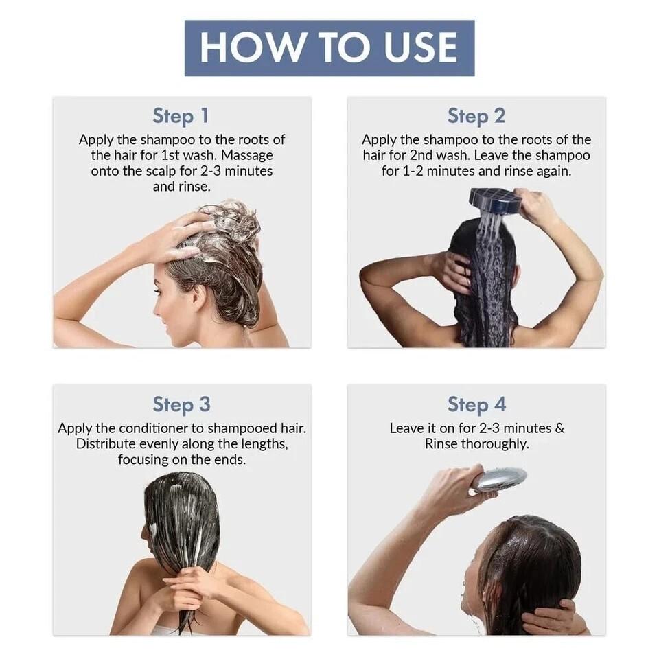 ThriveCo Rosemary Hair Shampoo For Voluminous Hair - (250 Ml)